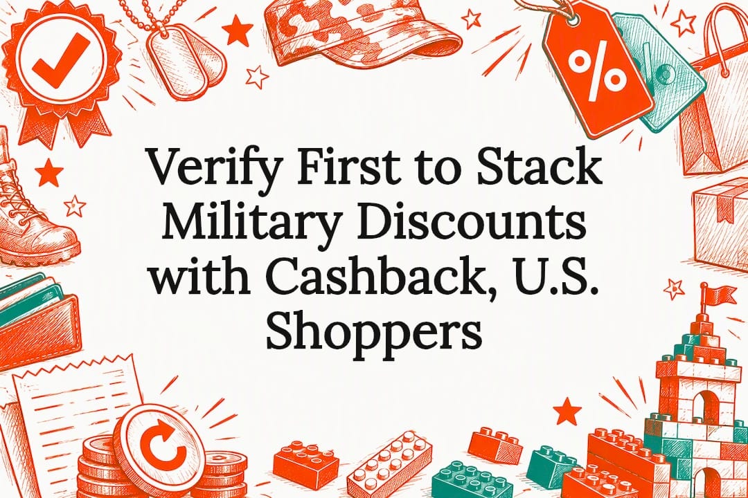 Sketches of verification and discount stacking