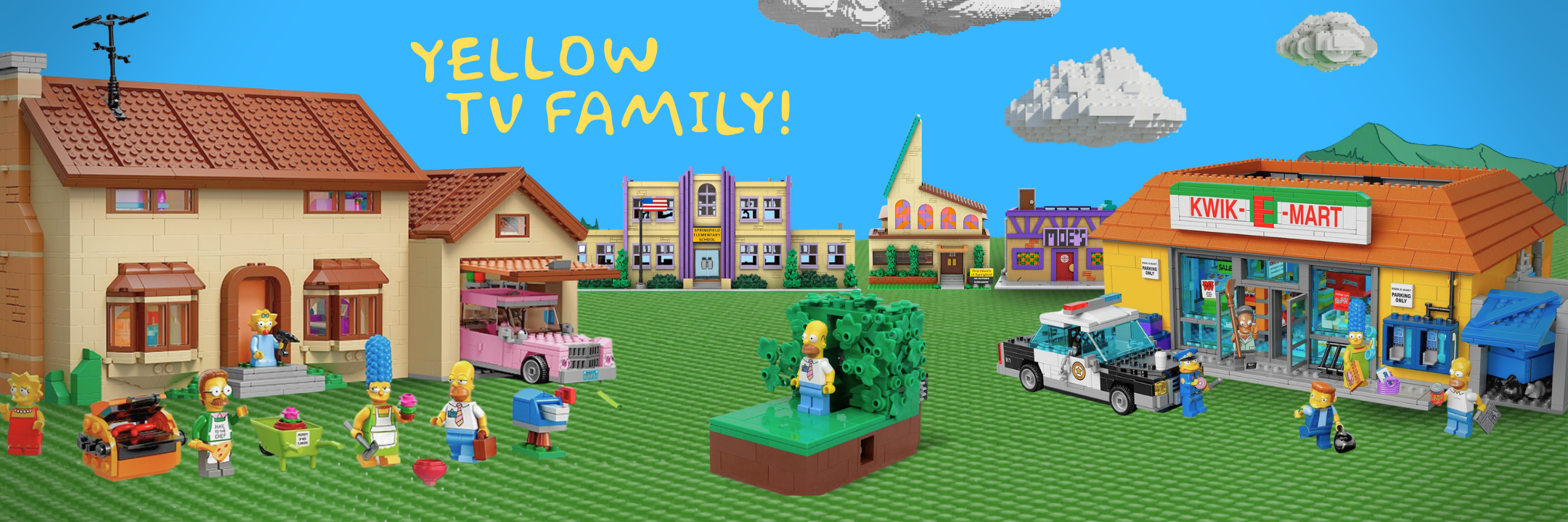 Yellow TV Family