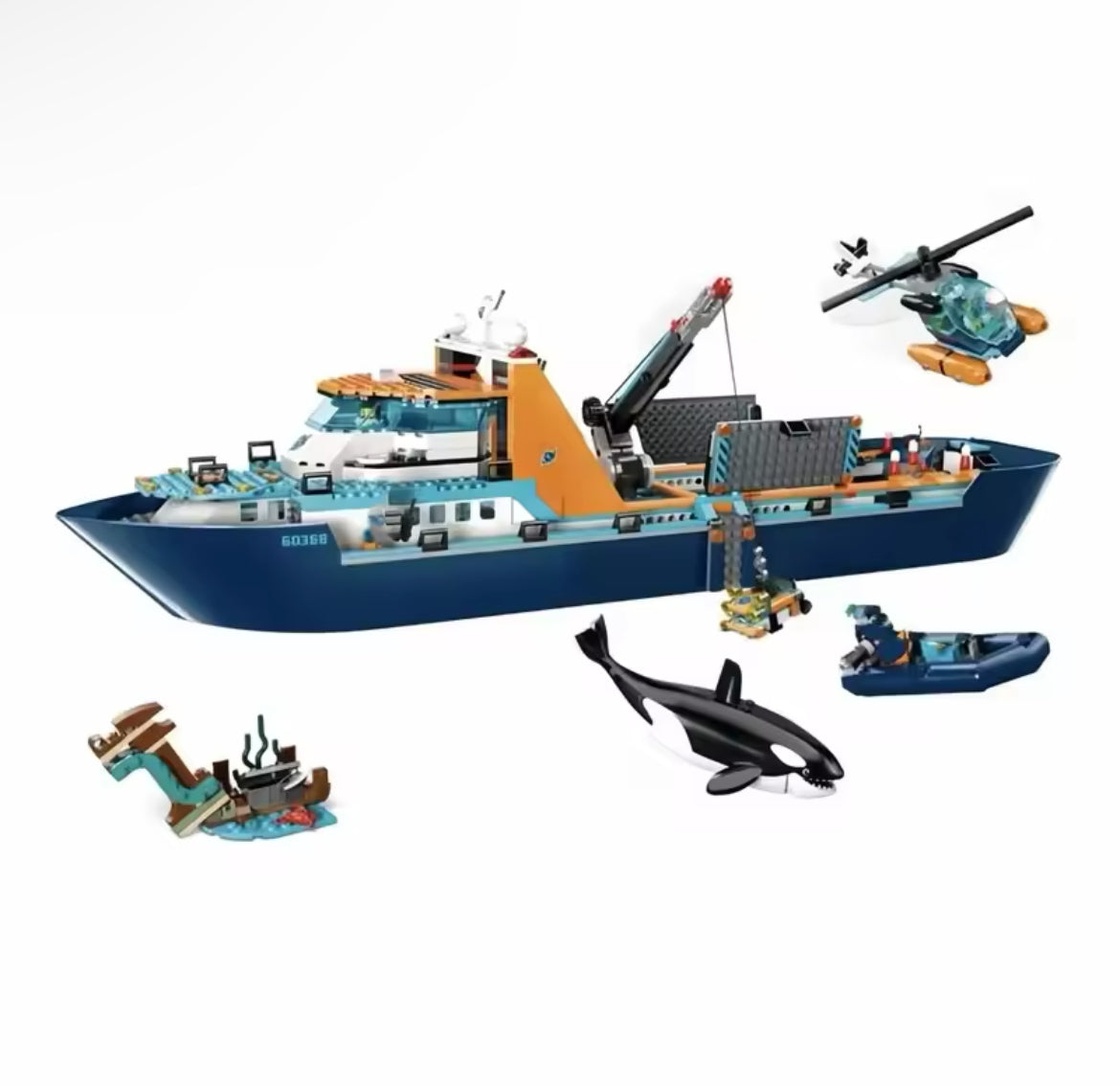 Arctic Explorer Helicopter Ship