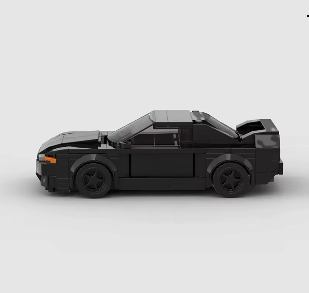 Black Sports Car 4018