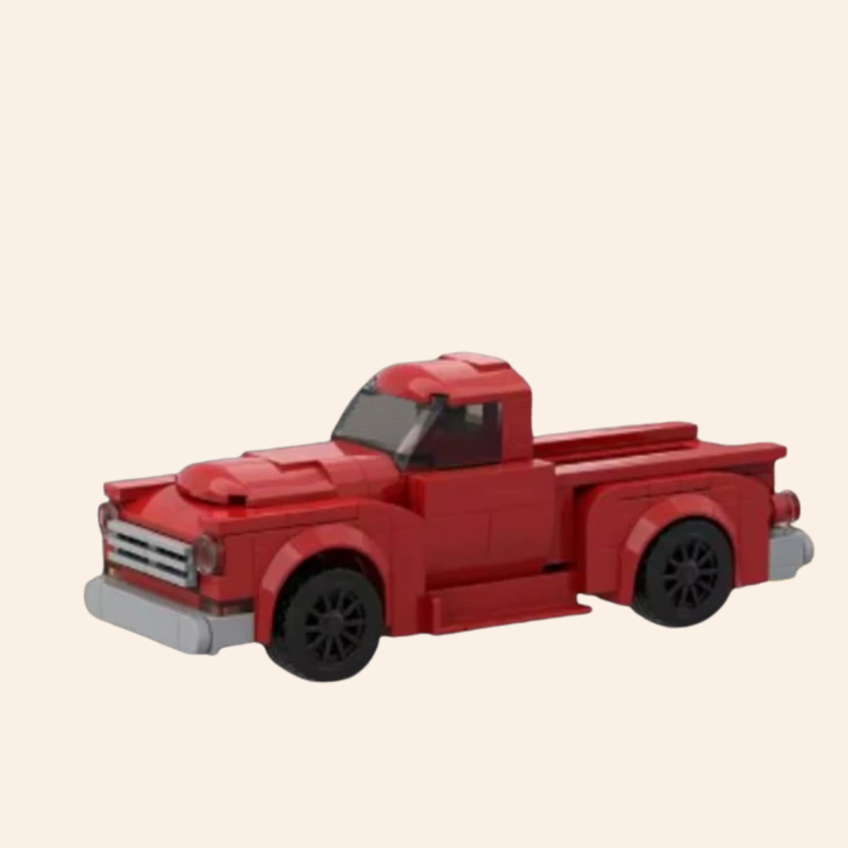 Red Sports Truck 4030