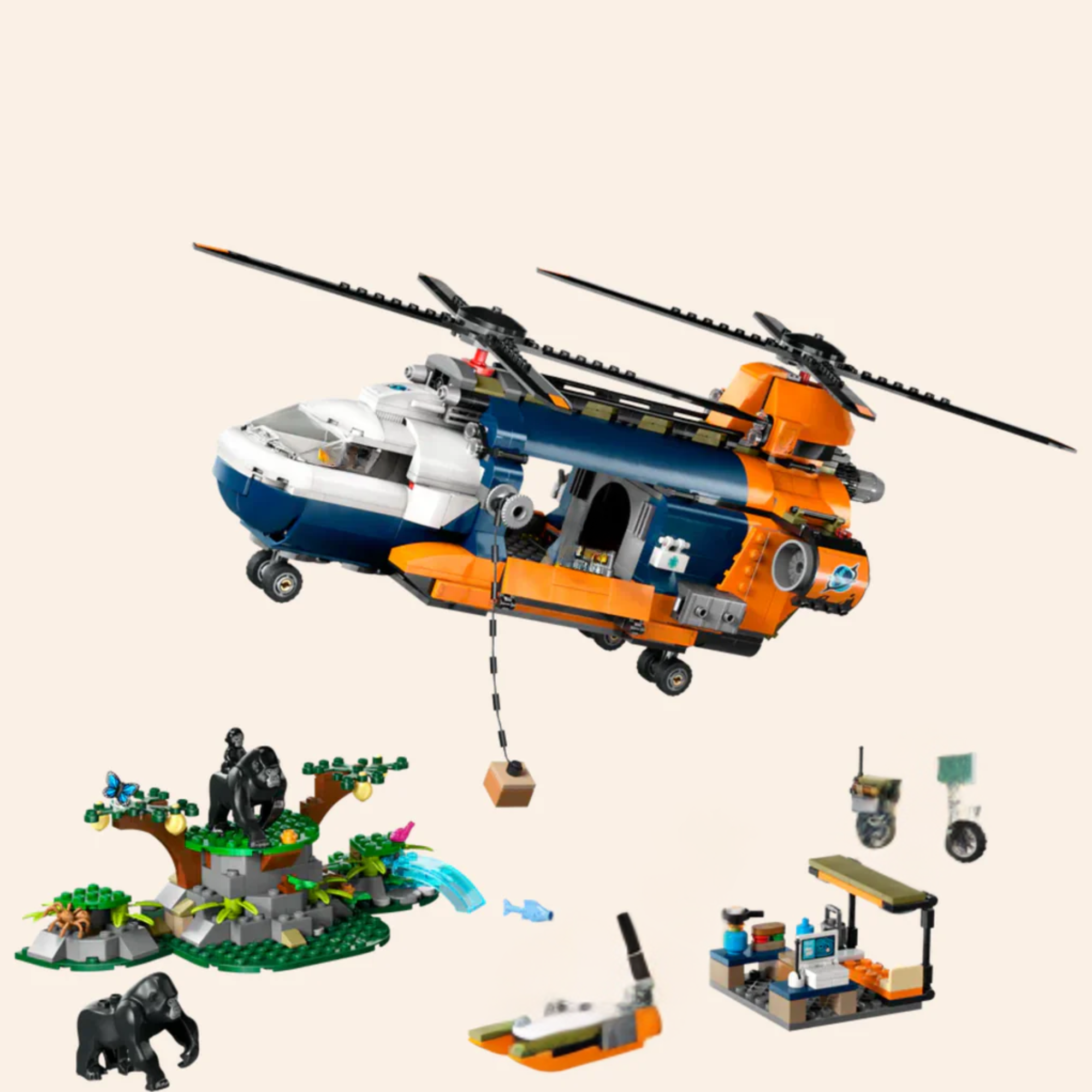 Jungle Helicopter 60437
