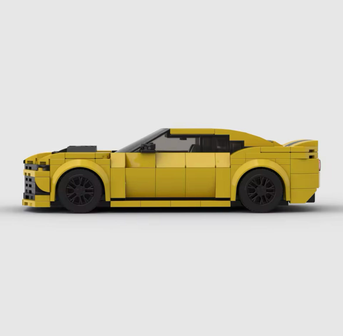 Yellow Muscle Car 4011