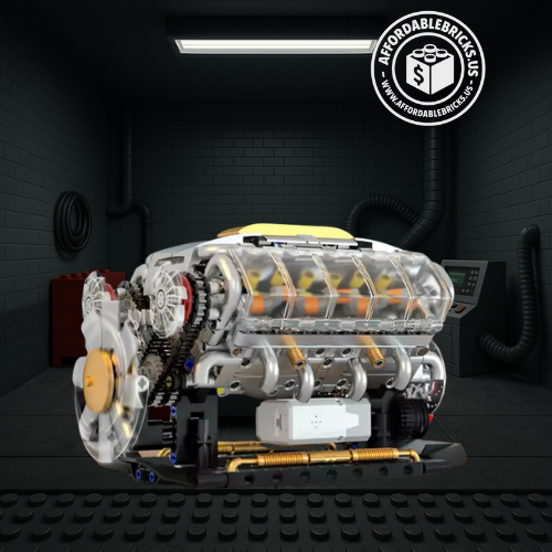 V8 Engine Model