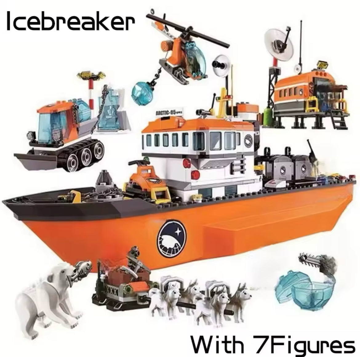 Arctic Icebreaker Ship 60062
