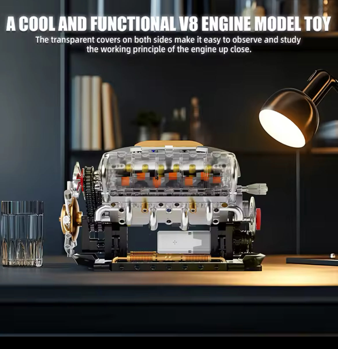 *MOTORIZED* V8 Engine Model 4022