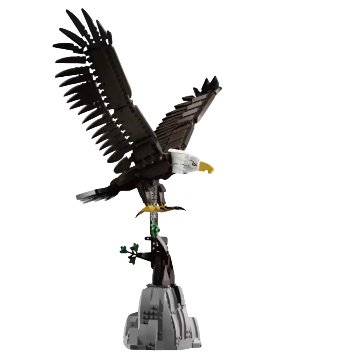 Bald Eagle On Rock 6044