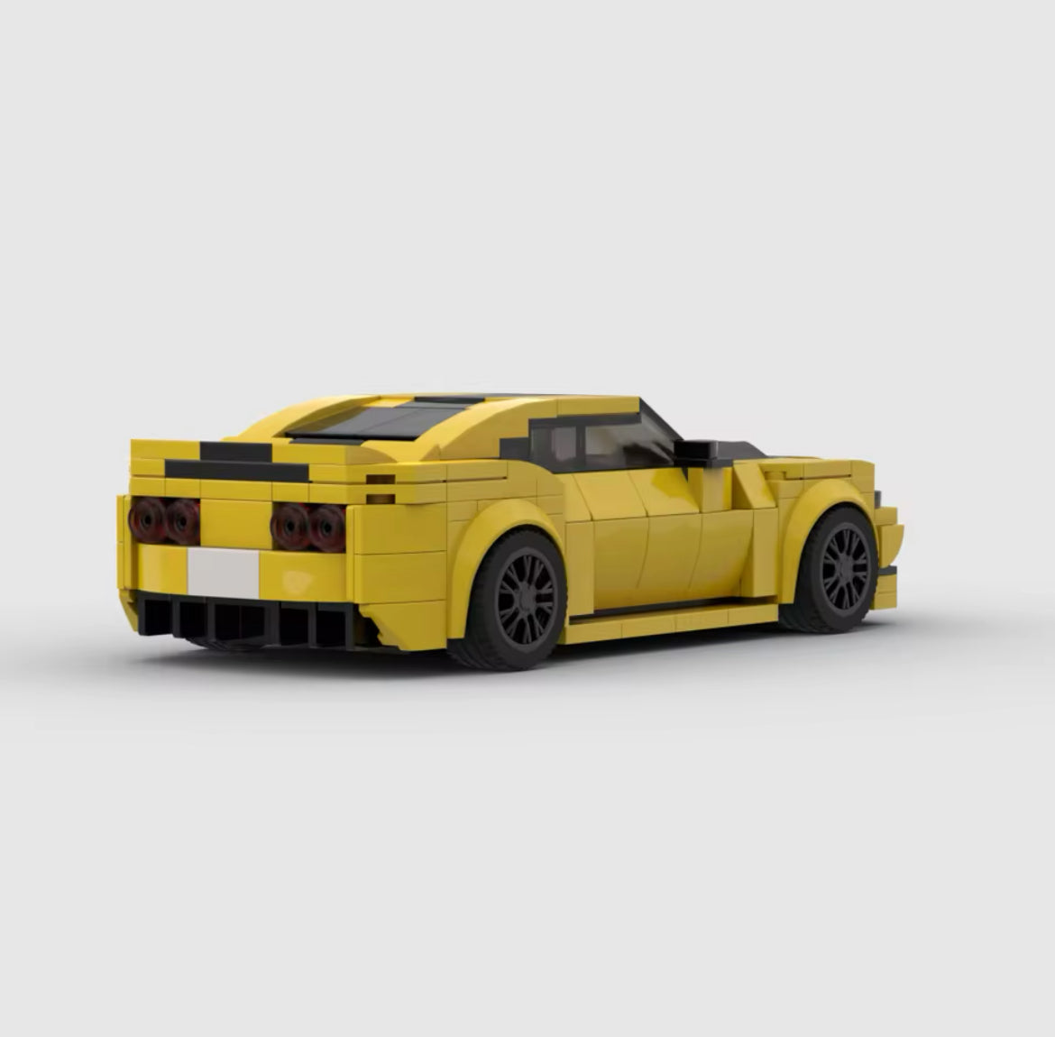 Yellow Muscle Car 4011