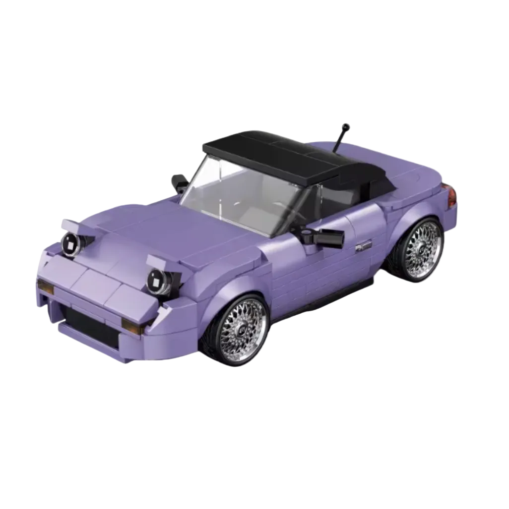 Purple Sports Car 4044