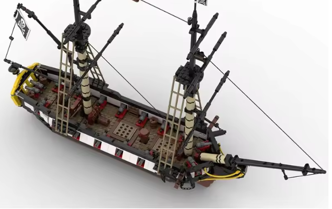 Barracuda Pirate Ship 9007