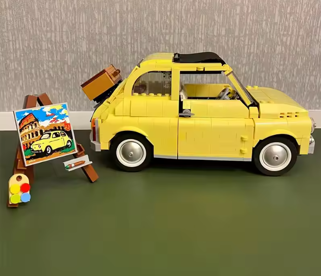 Technical Vintage Yellow 500 4090