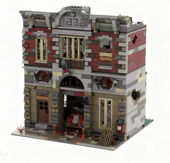 Apocalypse Fire Station Set 2153
