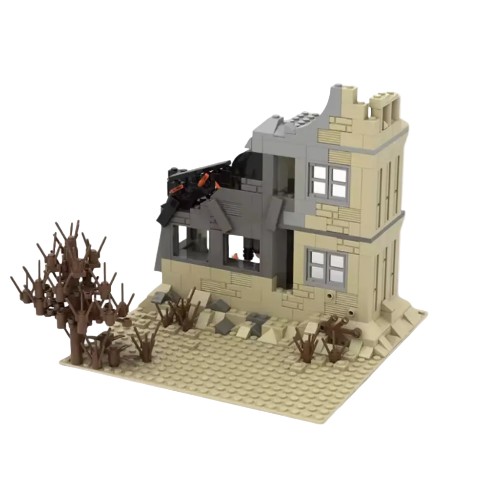 Abandoned Apocalyptic House 2154