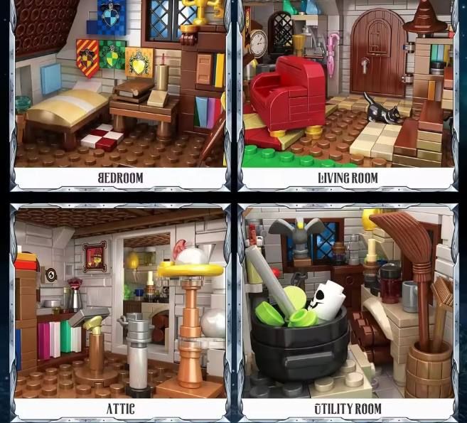 Medieval Witch Cottage 9012