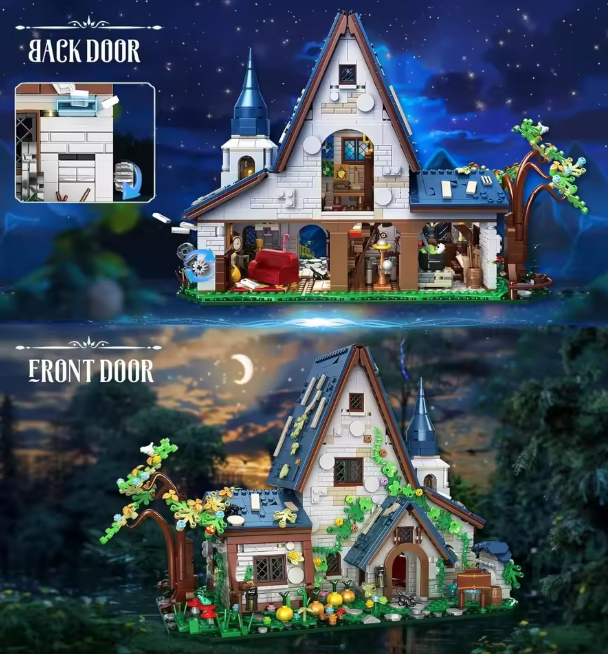 Medieval Witch Cottage 9012