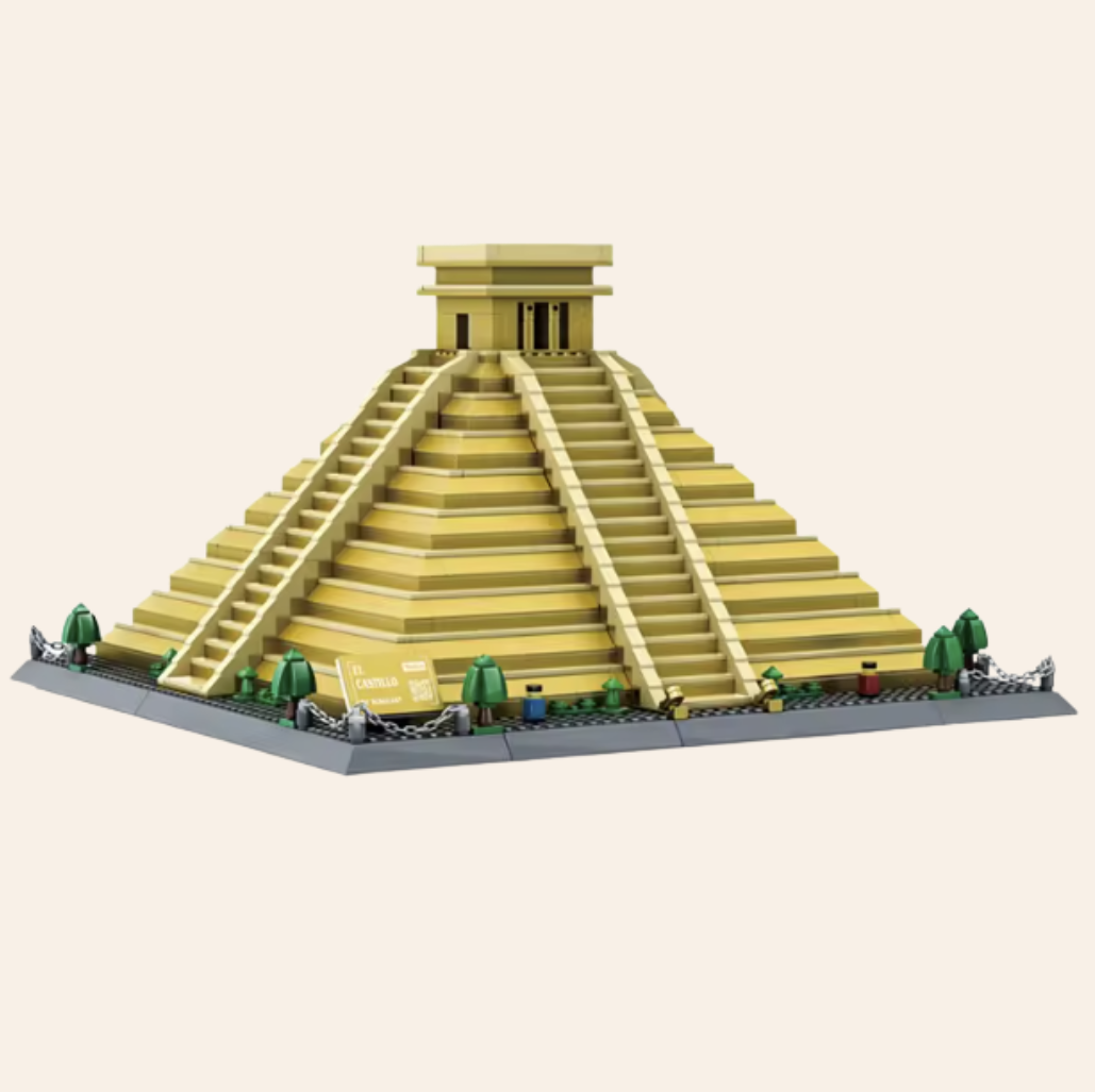 Ancient Aztec Temple 2166