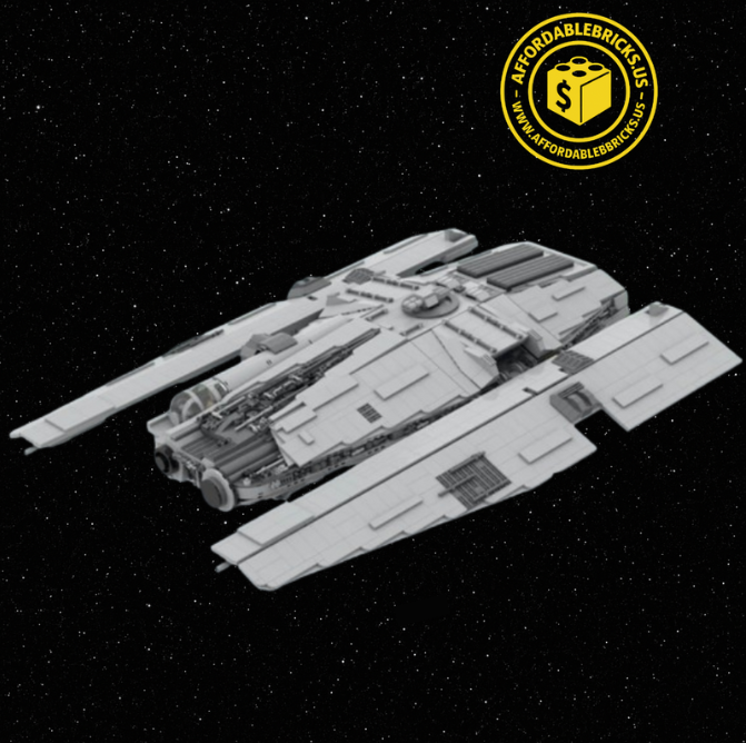 Fondor Haul craft UCS Andor MOC 3770 Pcs