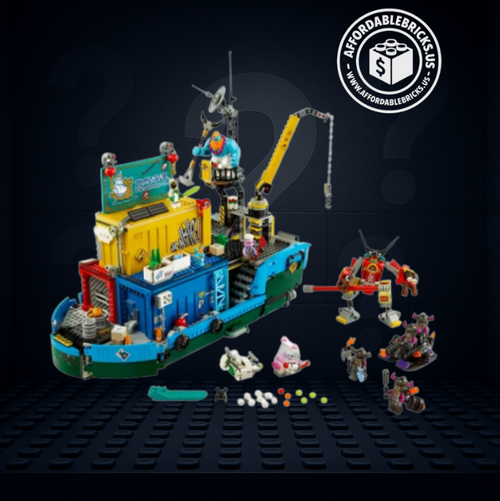 Secret HQ Boat Workshop Mech 80013