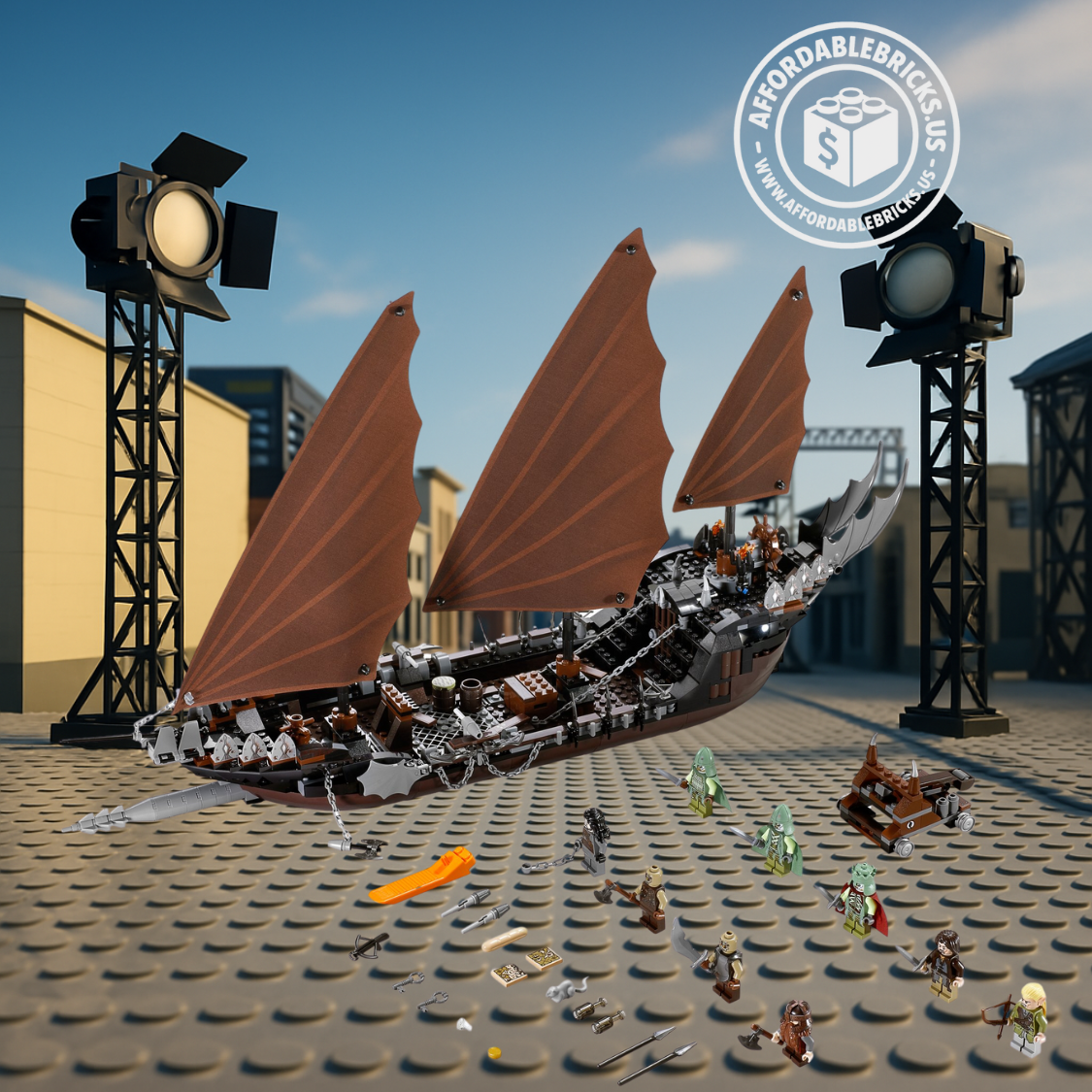 Lord Rings 79008 Pirate Ship