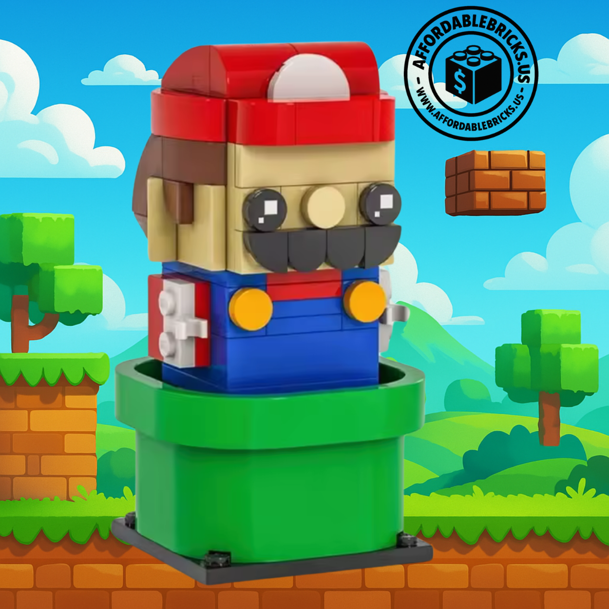 Super M BrickHead Moc In Pipe 139