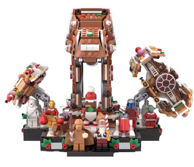 Gingerbread Battle MOC