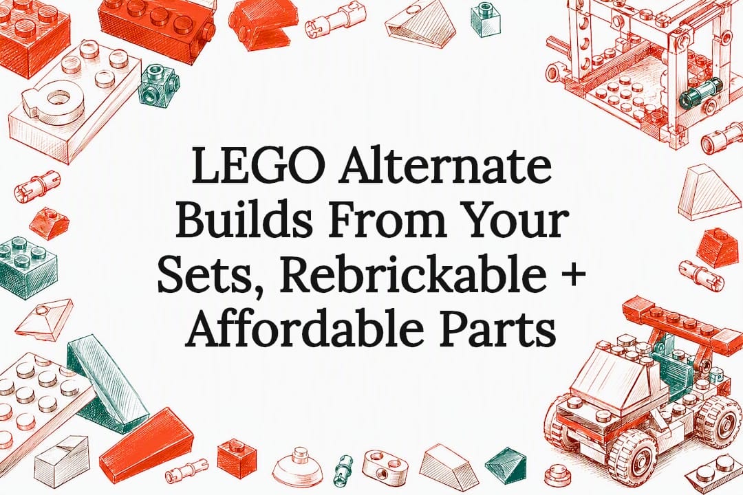 Alternate builds decorative title card