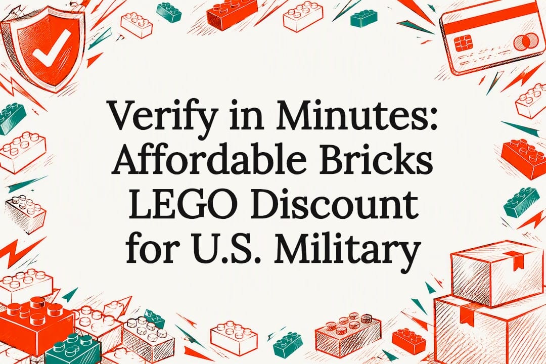 Military discount verification title card