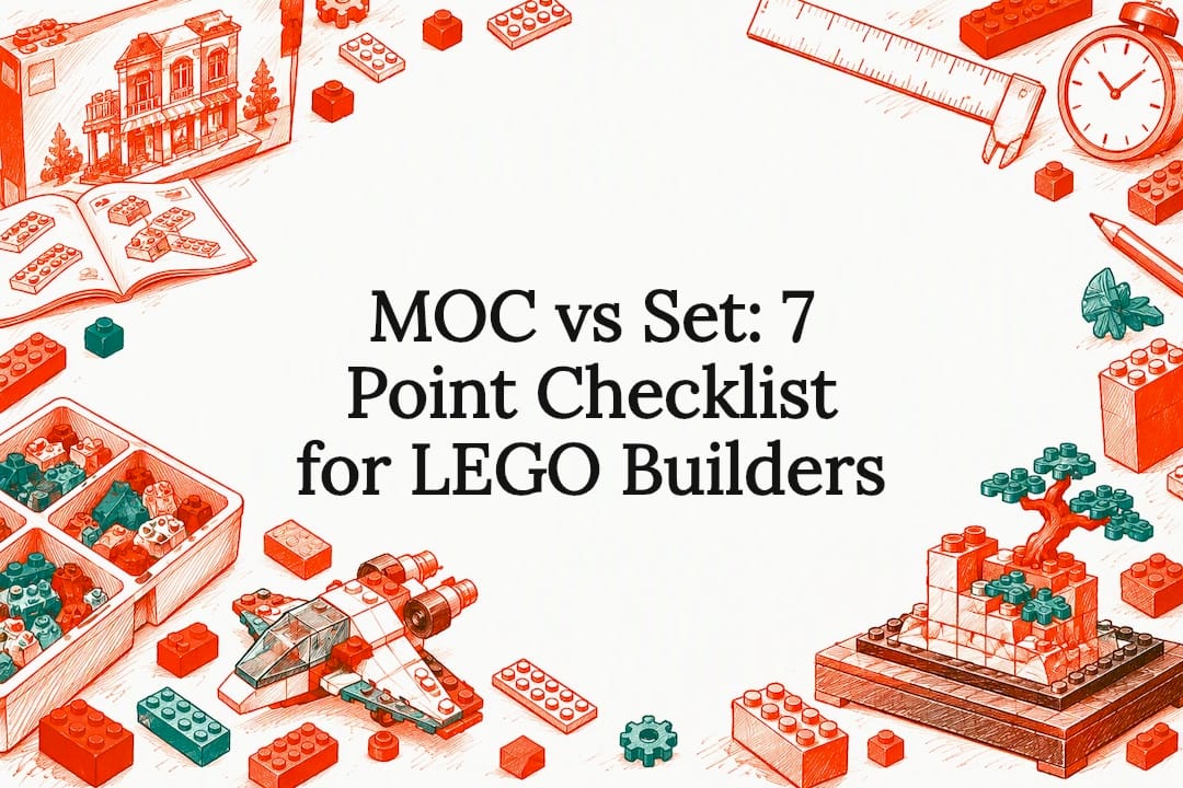 MOC versus set checklist title card
