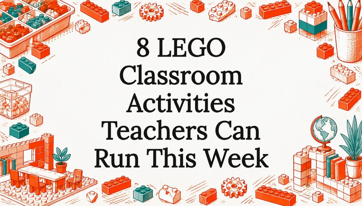 Hand-drawn brick activity title card