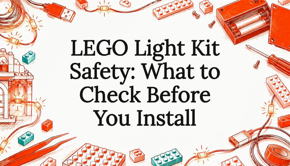 Hand-drawn light kit safety title card