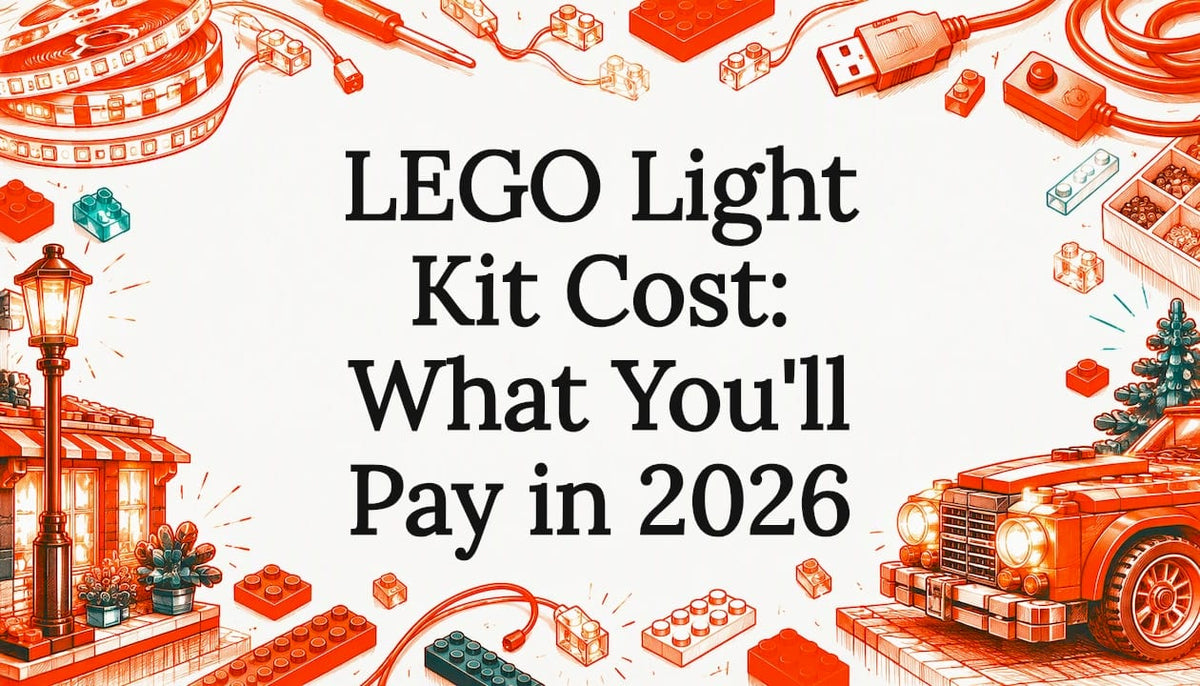 Hand-drawn light kit parts frame title