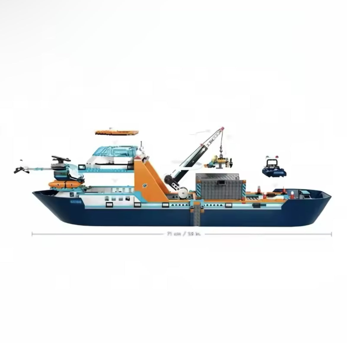 Arctic Explorer Helicopter Ship