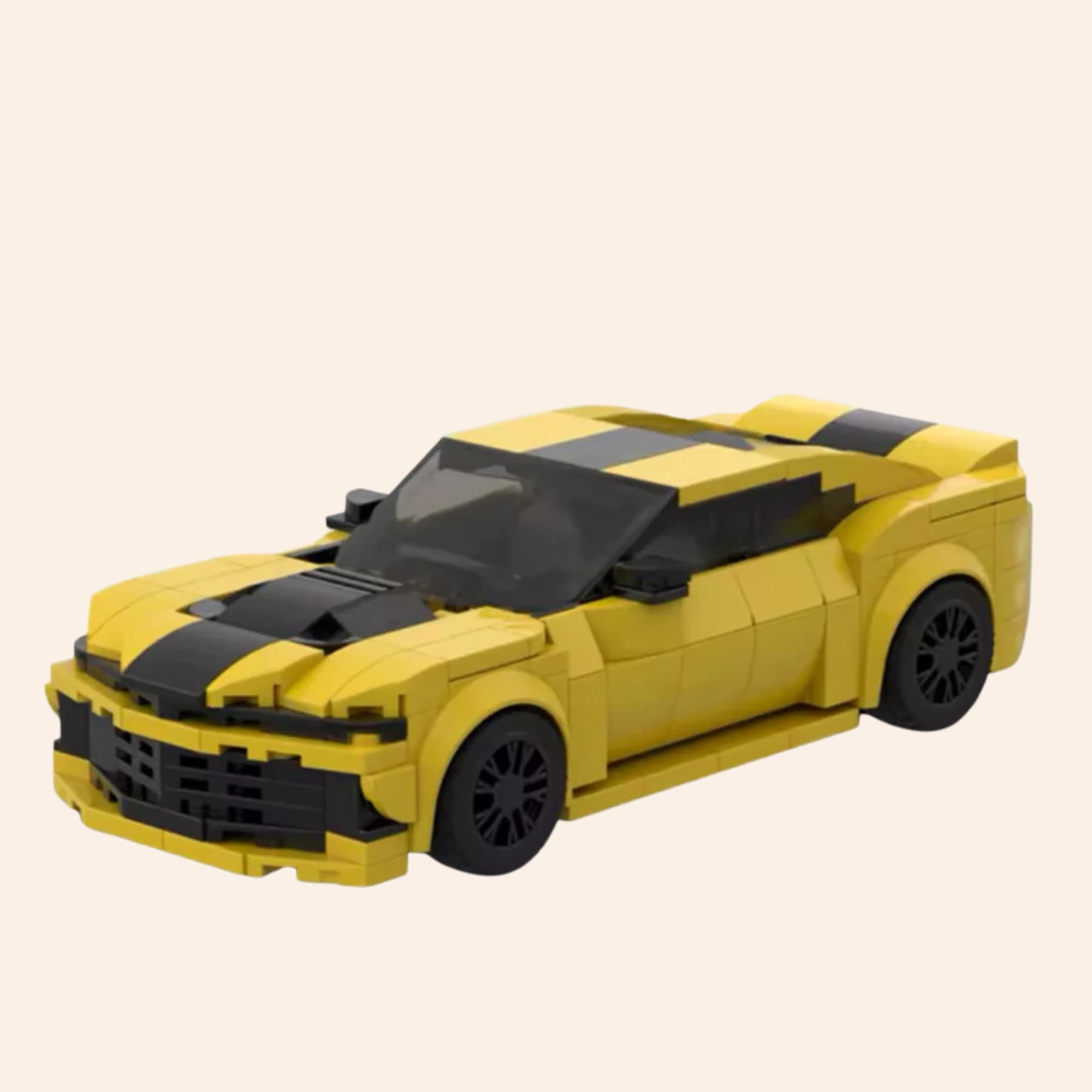 Yellow Muscle Car 4011