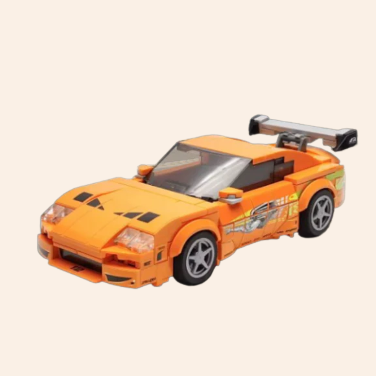 Orange JDM Car 4031