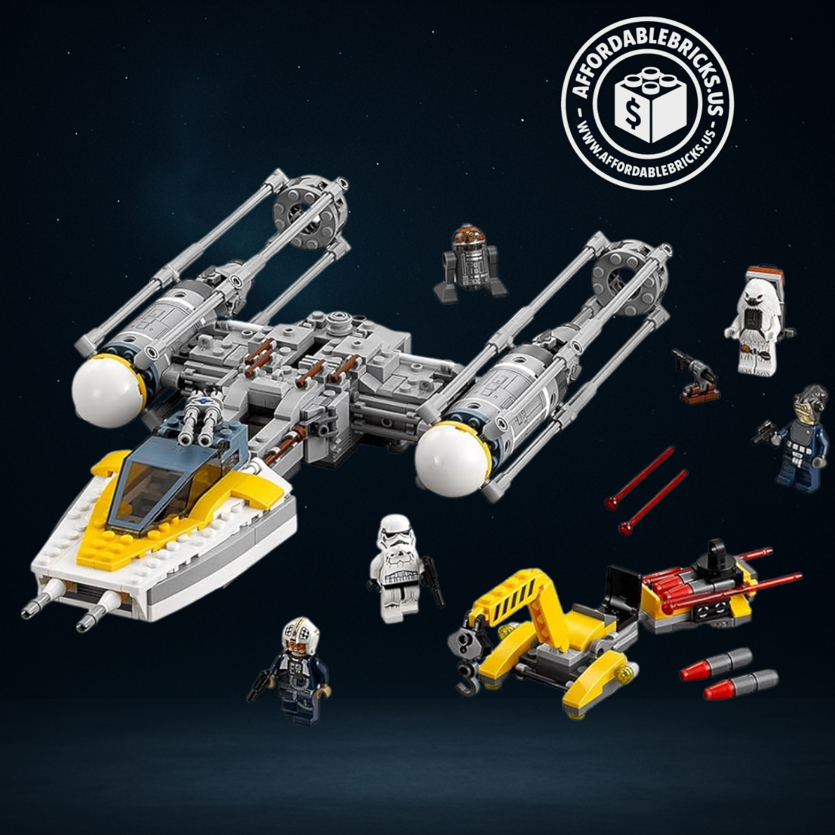 Y Wing Starfighter 75172