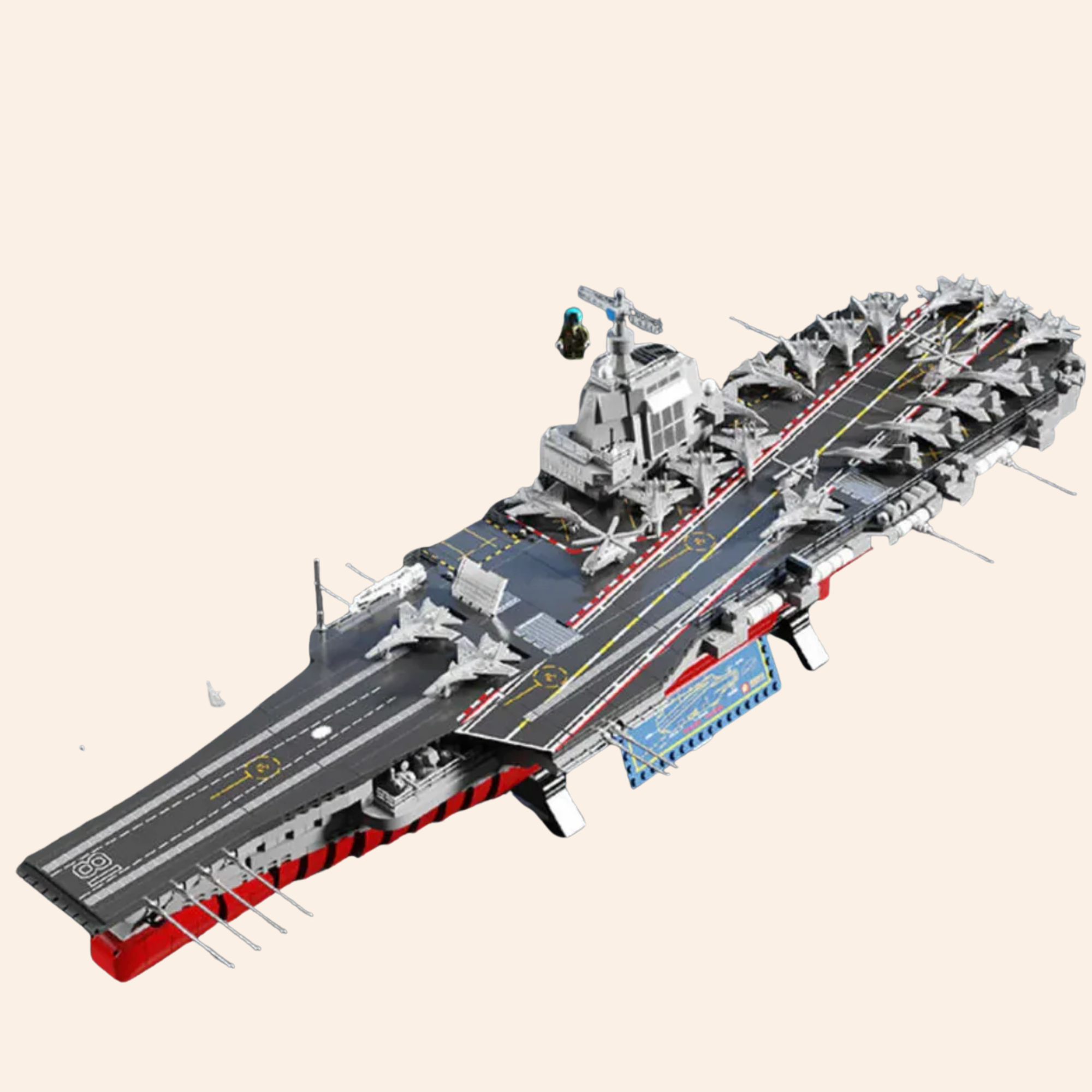 Fujian Aircraft Carrier Battleship 5004