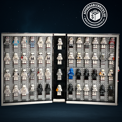 Stormtroop Book 53 Minifigs! LOT MOC Set Real 3D Book 2895