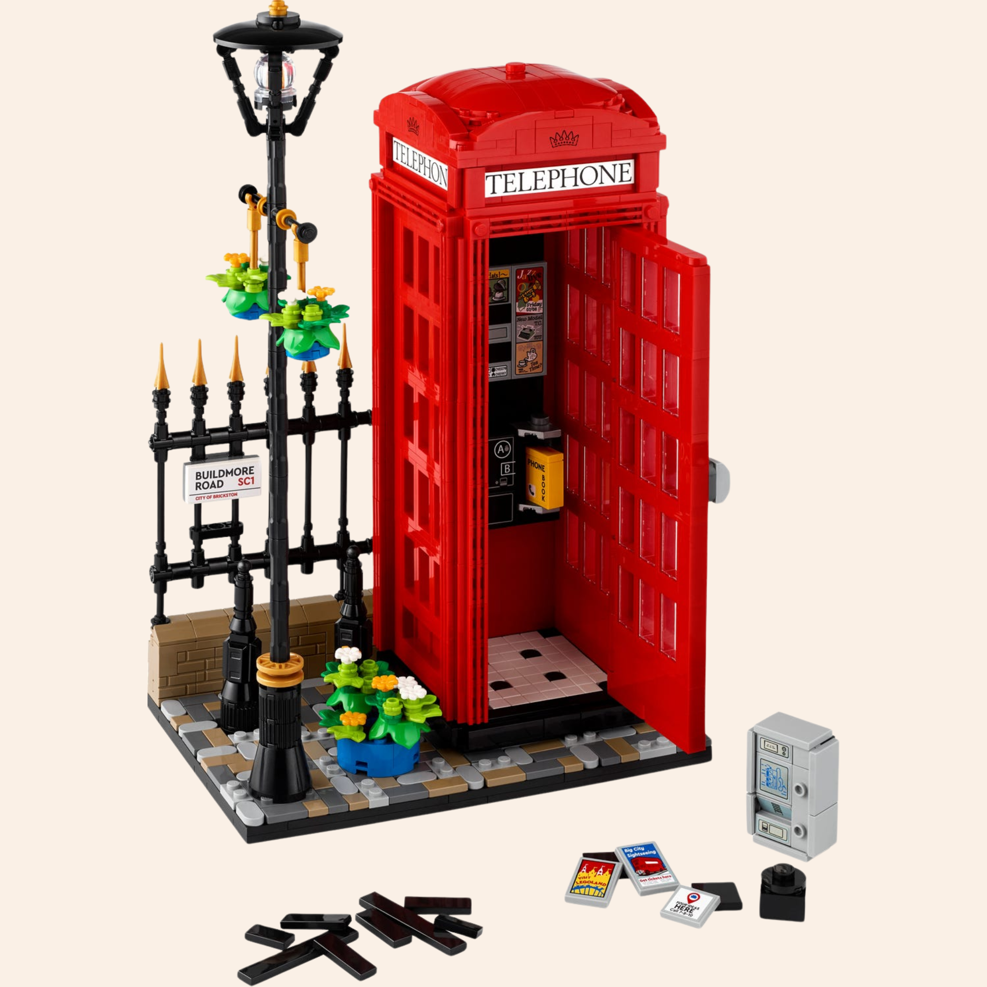 Red London Telephone Box 21347