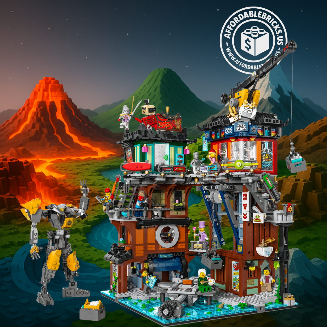 Ninja City Workshop 71837