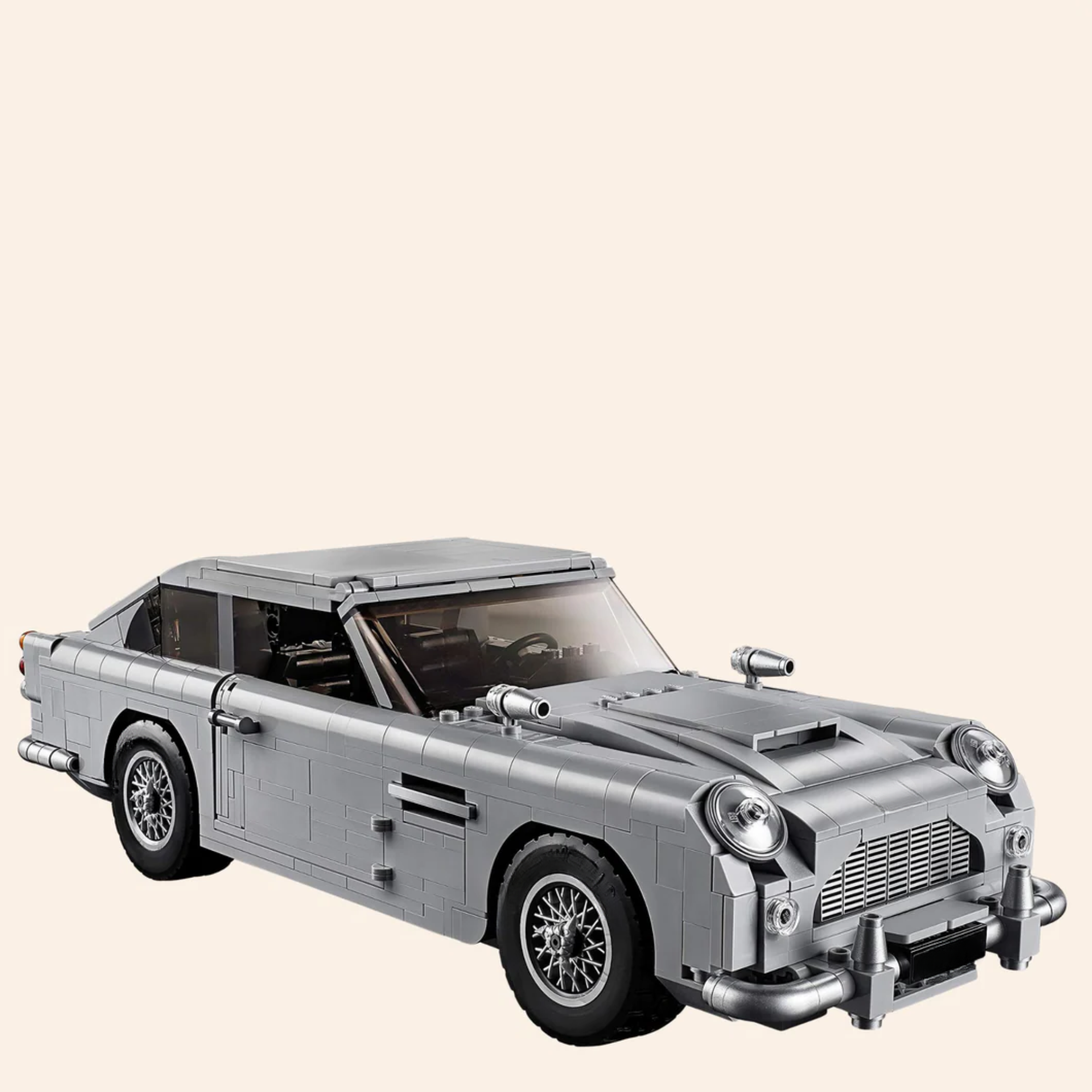 Silver Car 10262