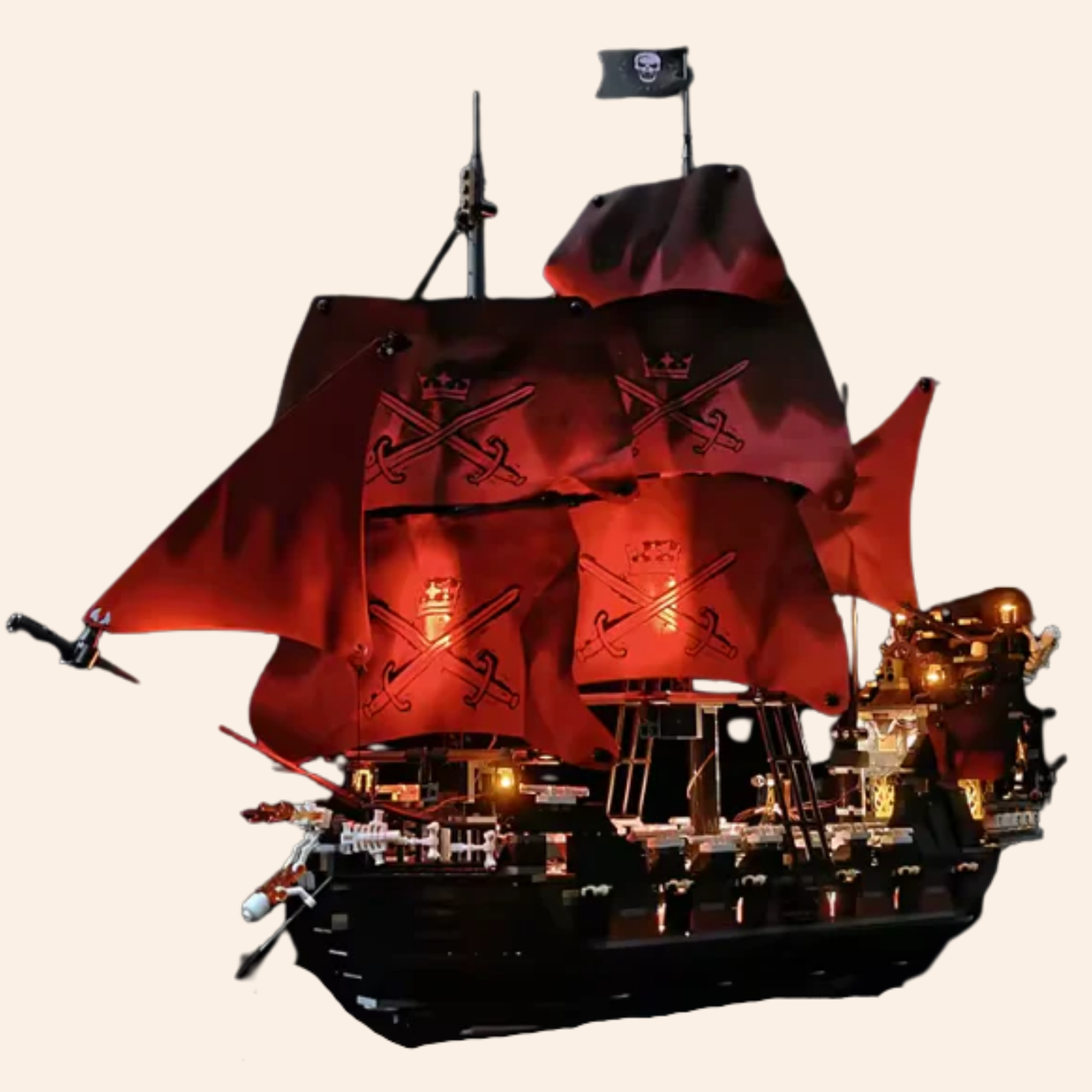 The Queen's Revenge Ship Light Kit *ONLY