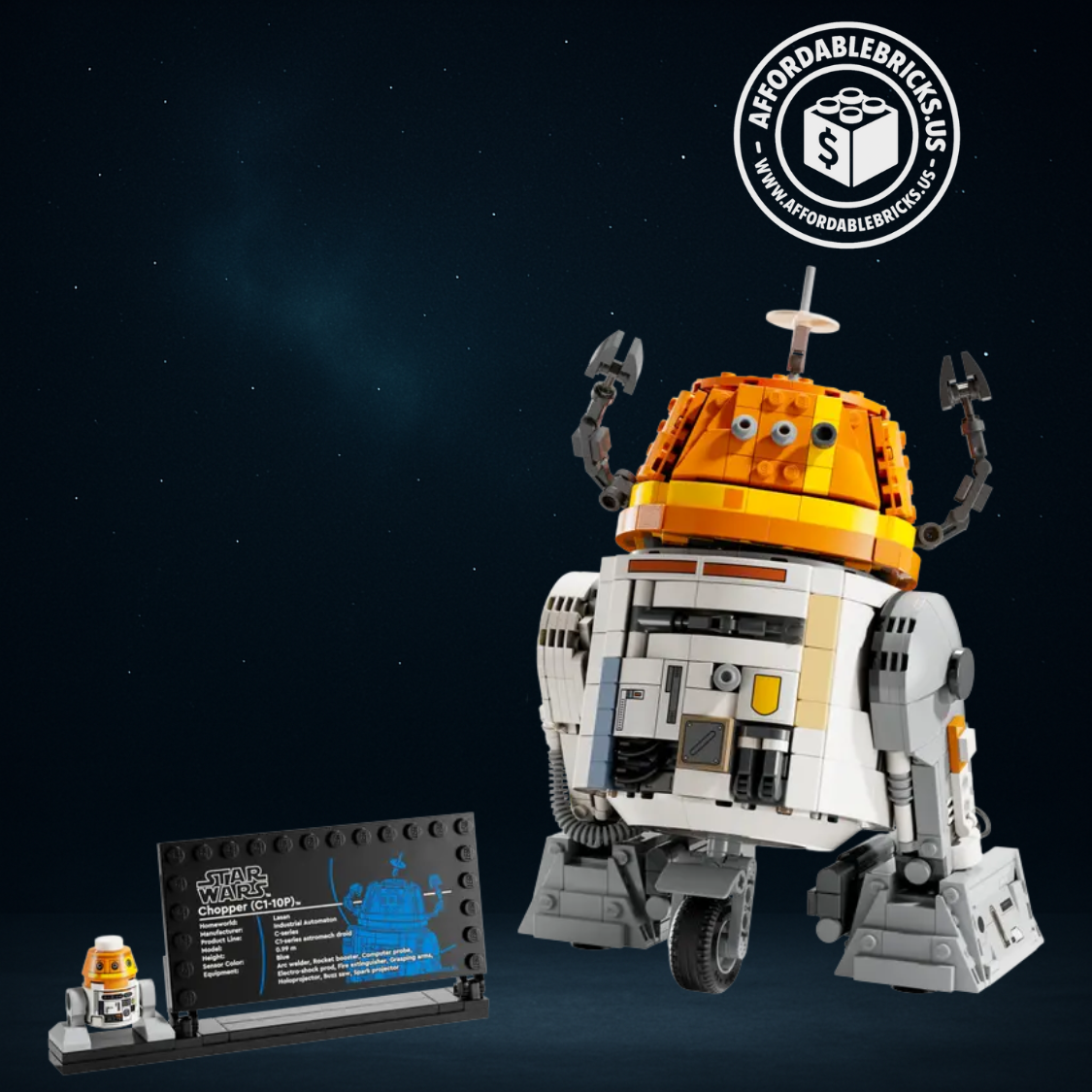 Chopper Astromech Robot 75416