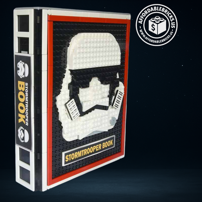 Stormtroop Book 53 Minifigs! LOT MOC Set Real 3D Book 2895