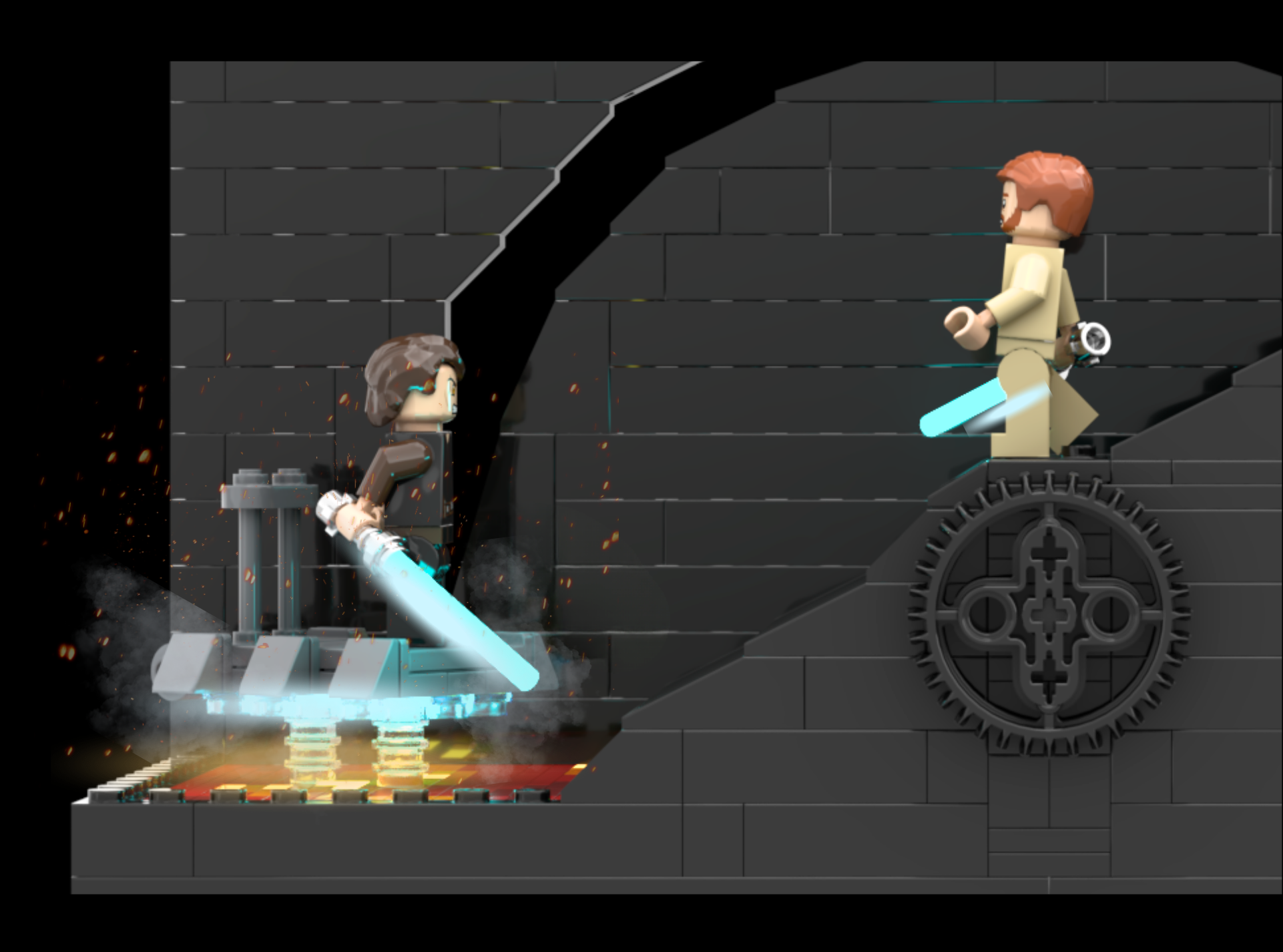 Duel of Brothers - Kinetic Custom MOC