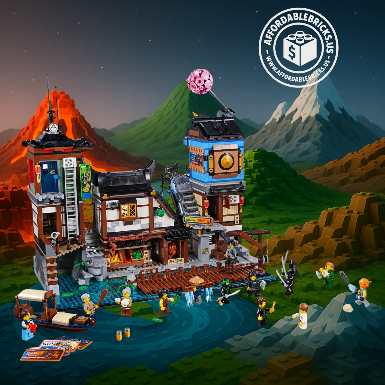 Ninja City Docks 70657