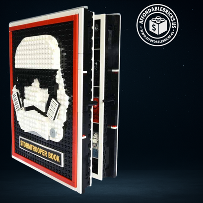 Stormtroop Book 53 Minifigs! LOT MOC Set Real 3D Book 2895