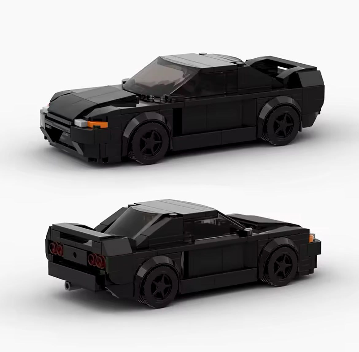 Black Sports Car 4018