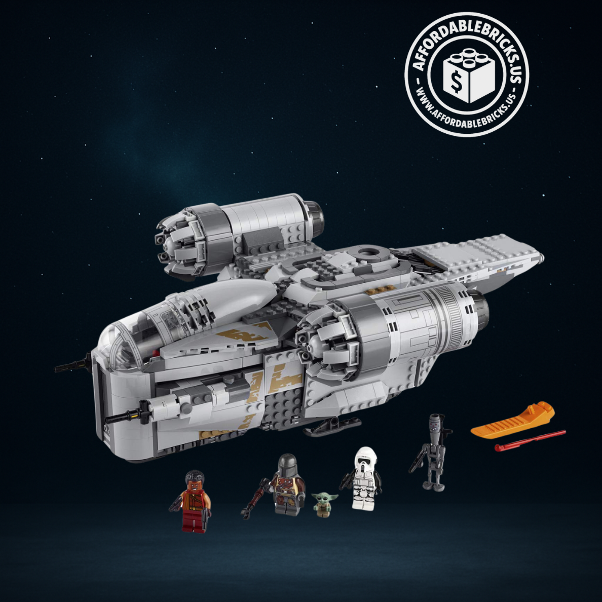 Razorcrest 75292 Mando