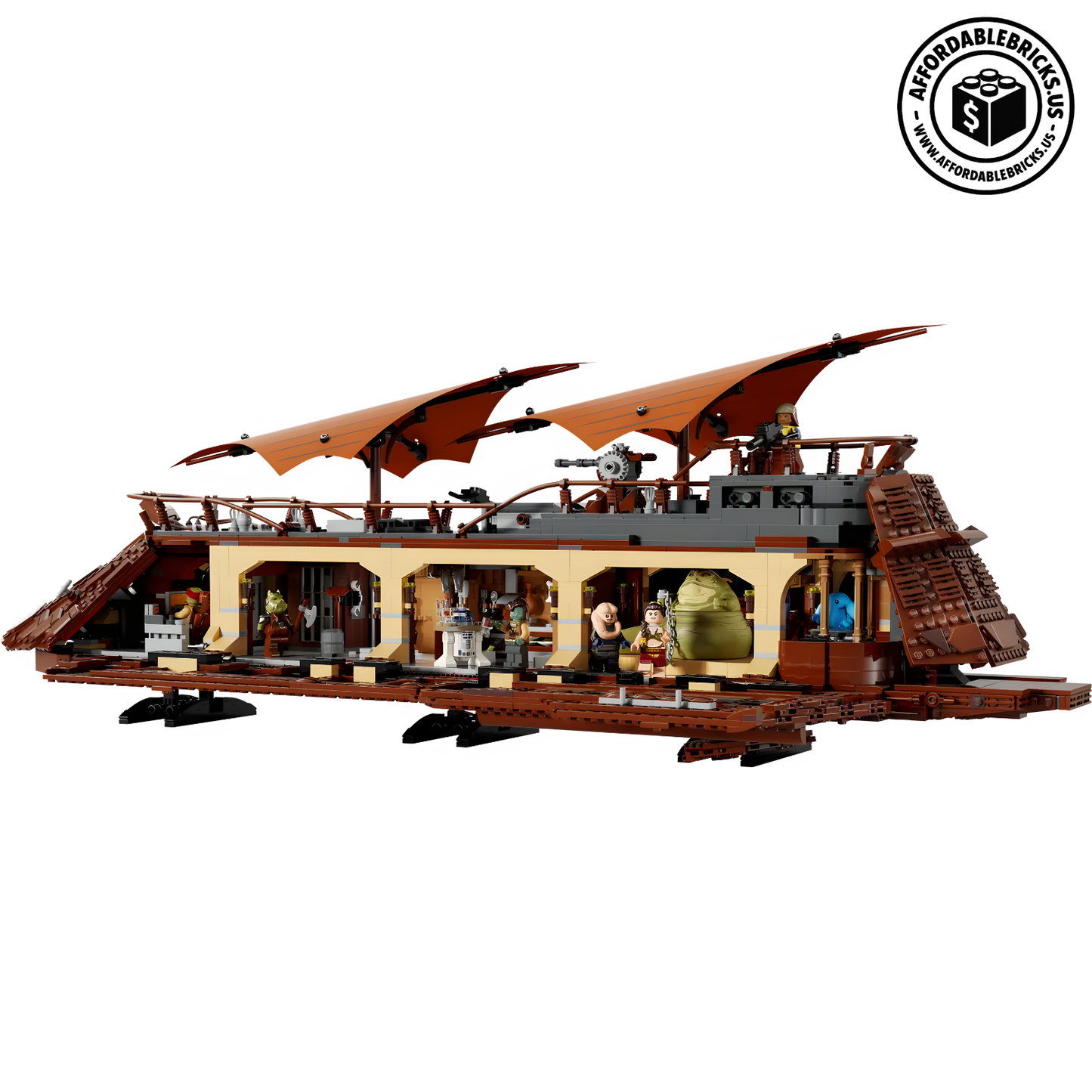 Sail Barge Ship UCS 75397