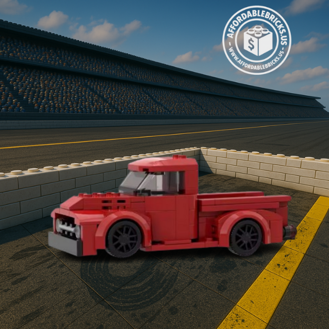 Red Racer Pickup Truck MOC